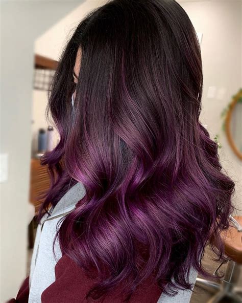 purple hair pornstar|Dark Purple Hair Dye Ideas .